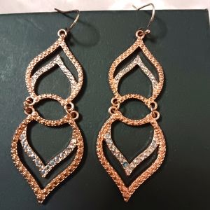 Beautiful Diamond dangle earrings